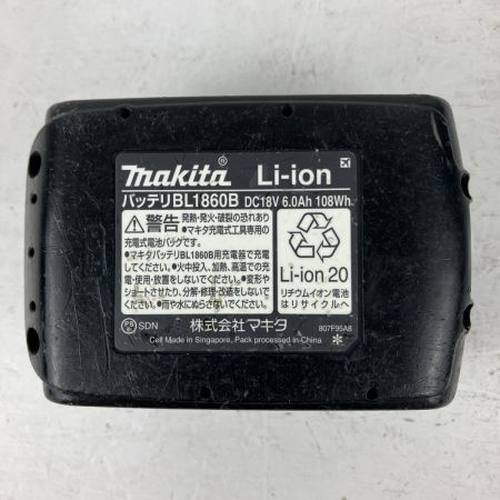 ЗЗ MAKITA マキタ 18v 125mm 充電式丸のこ バッテリーx1付 HS471D ブラック