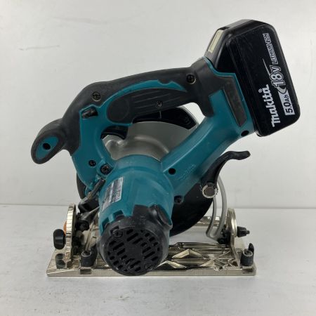 ЗЗ MAKITA マキタ 18v 165mm 充電式丸のこ バッテリーx1付 HS630D ブルー
