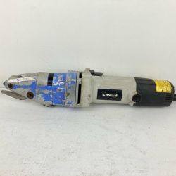 ЗЗ SANWA 100v 横葺カッタ 板金 本体のみ SL-16 ブルー Cランク