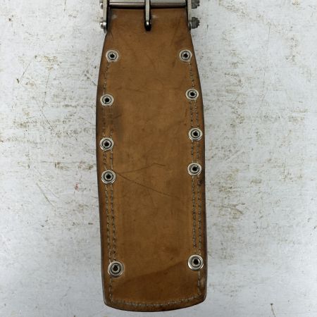 ЗЗ KNICKS ニックス ヌメ革 チェーン式親子3段ペンチホルダー チェーン金具 ベルトループ付 KN-303PDX キャメル