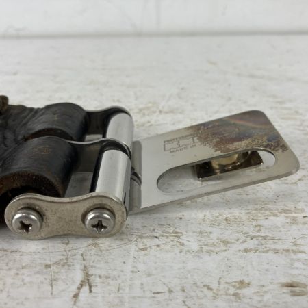 ЗЗ KNICKS ニックス チェーン式ラチェットホルダー 着脱ベルトループ付 KB-100RDX SUS-K ブラック