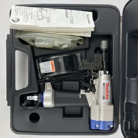 ЗЗ MAKITA マキタ 38mm 常圧 ポケットエア釘打ち機 ケース付 AN302P ブルー×グレー