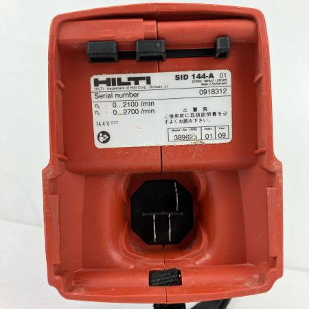ЗЗ Hilti ヒルティ 14.4v インパクトドライバ ドライバドリル 充電器 バッテリー×2付 SID 144-A/SFH 144-A レッド