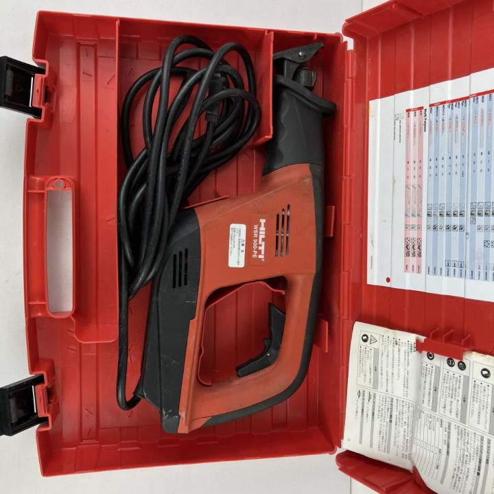 ЗЗ Hilti ヒルティ 100v レシプロソー ケース付 WSR 900-PE ЗЗ Hilti ヒルティ 100v レシプロソー ケース付 WSR 900-PE