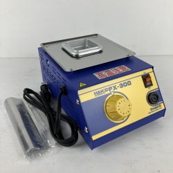 ЗЗ HAKKO 100v 鉛フリー対応 はんだ槽 FX-300 ブルーｘイエロー Sランク