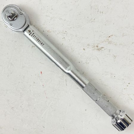 ЗЗ KANON 5-25N・ｍ プリセット型トルクレンチ 本体のみ ※校正歴不明 N25QLK シルバー