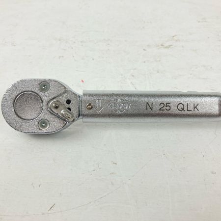 ЗЗ KANON 5-25N・ｍ プリセット型トルクレンチ 本体のみ ※校正歴不明 N25QLK シルバー