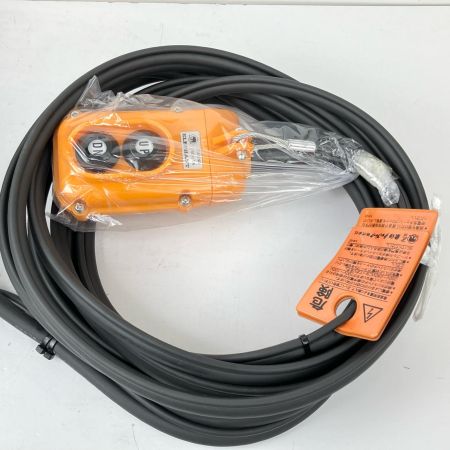 ЗЗ ZOJIRUSHI CORPORATION 象印 単相100v 200kg 小型電気チェーンブロック 取説 検査合格書 箱付 βS-020 オレンジ