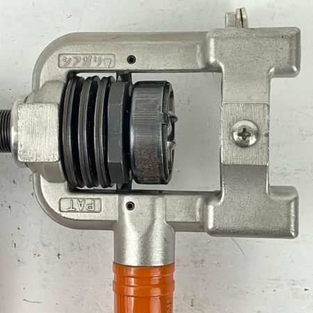 ЗЗ INABA DENKO ロングフレキツバ出し 機ツバ出し工具 配管 カセットダイス ケース付 TM-135 シルバー×オレンジ