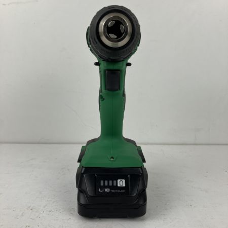 ЗЗ HiKOKI ハイコーキ 18v 13mm コードレスドライバドリル バッテリーx2 充電器 ケース付 DS18DD グリーン