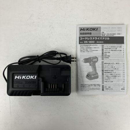 ЗЗ HiKOKI ハイコーキ 18v 13mm コードレスドライバドリル バッテリーx2 充電器 ケース付 DS18DD グリーン