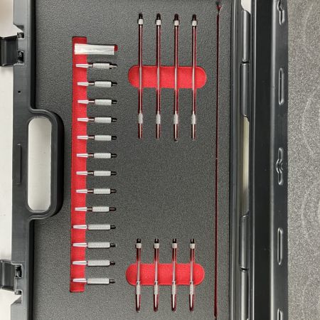 ЗЗ Toolsisland 4連バキュームゲージセット ケース付 レギュレーター 負圧測定 改良型 ブラック