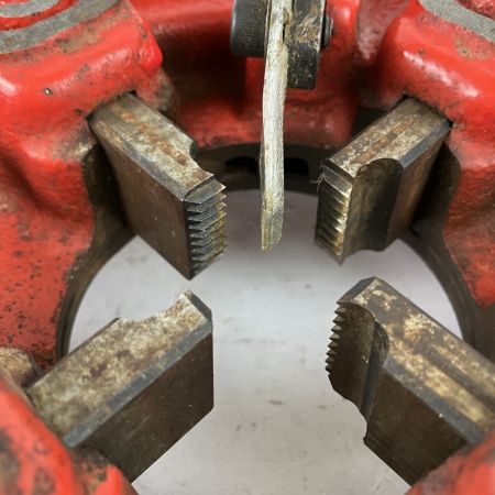 ЗЗ REX レッキス 自動切上ダイヘッド ステンレス管用 1-1 1/2 AD25A-40A 29A240 レッド