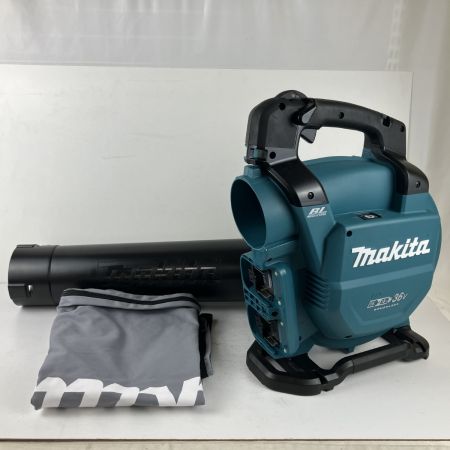 ЗЗ MAKITA マキタ 18v+18v 充電式ブロワ ノズル パイプ バキュームキット 取説付 MUB363D ブルー
