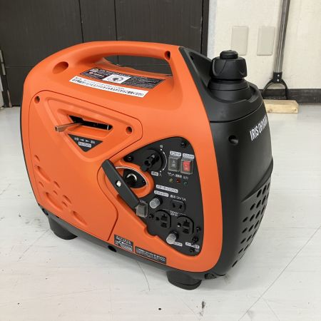 ЗЗ IRISOHYAMA アイリスオーヤマ 100v 0.9kVA インバーター発電機 PGEI-09 オレンジ