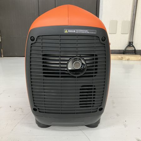 ЗЗ IRISOHYAMA アイリスオーヤマ 100v 0.9kVA インバーター発電機 PGEI-09 オレンジ