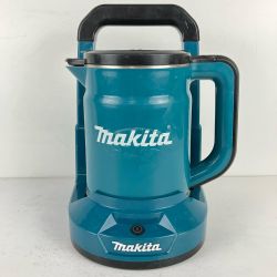 ЗЗ MAKITA マキタ 18v+18v 0.8L 充電式ケトル 本体のみ ※充電器・バッテリーなし KT360D ブルー Cランク