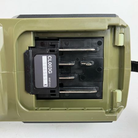 ЗЗ MAKITA マキタ 40v 充電式クリーナー バッテリー×1 ノズル付 ※充電器なし CL003G オリーブ