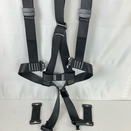 ЗЗ 椿モデル Mサイズ フルハーネス型安全帯 Y型 椿モデル ケース付 HYF2-M-BL ブラック