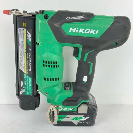 ЗЗ HiKOKI ハイコーキ 36v 40mm 充電式仕上釘打機 充電器 バッテリー×1 ケース付 NT3640DA グリーン