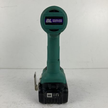 ЗЗ RYOBI リョービ 18v インパクトドライバ バッテリーx2 充電器 ケース付 BID-180 グリーン