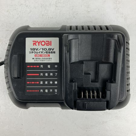 ЗЗ RYOBI リョービ 18v インパクトドライバ バッテリーx2 充電器 ケース付 BID-180 グリーン