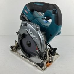 ЗЗ MAKITA マキタ 40v 125mm 充電式丸のこ バッテリーx2 充電器 ケース付 HS005G ブルー Bランク