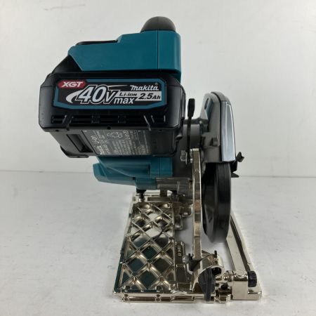 ЗЗ MAKITA マキタ 40v 125mm 充電式丸のこ バッテリーx2 充電器 ケース付 HS005G ブルー