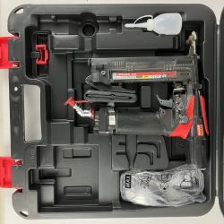 ЗЗ MAX マックス 38mm 高圧 フロアネイラ ケース付 HA-38F4(D) ブラック×レッド Cランク