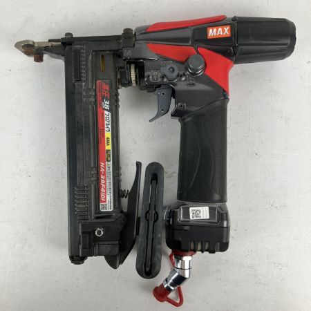 ЗЗ MAX マックス 38mm 高圧 フロアネイラ ケース付 HA-38F4(D) ブラック×レッド