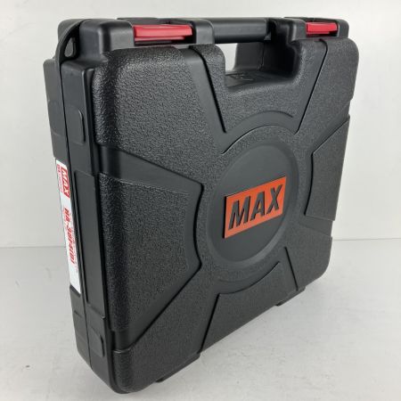 ЗЗ MAX マックス 38mm 高圧 フロアネイラ ケース付 HA-38F4(D) ブラック×レッド