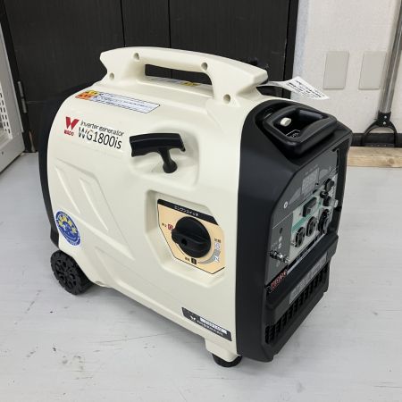 ЗЗ 和同産業 4サイクル 1.8kVA インバーター発電機 取説付 WG1800is ホワイト