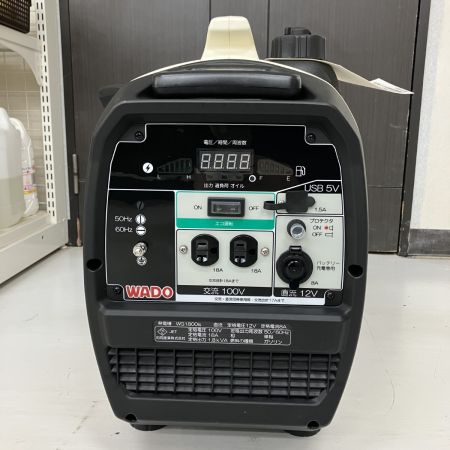 ЗЗ 和同産業 4サイクル 1.8kVA インバーター発電機 取説付 WG1800is ホワイト