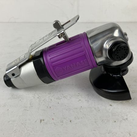 ЗЗ YANASE 58mm 常圧 ミニサンダー カプラ 研磨ディスク 取説 ケース付 AGS-58 シルバー×パープル