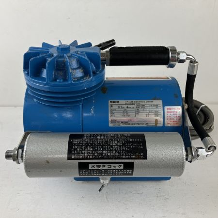 ЗЗ OLYMPOS 100v 0.1kW コンプレッサー エアブラシ(HP-84D)付 AD-COM4004T グレー×ブルー