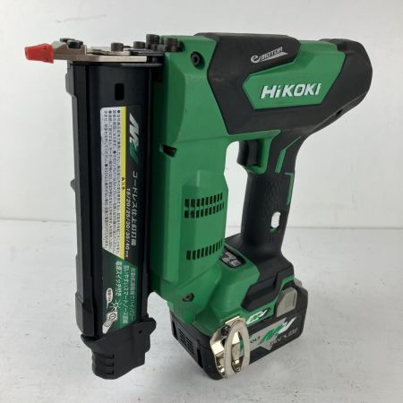 ЗЗ HiKOKI ハイコーキ 40mm 36v コードレス仕上釘打機 バッテリーx1 充電器 ケース付 NT3640DA グリーン×ブラック