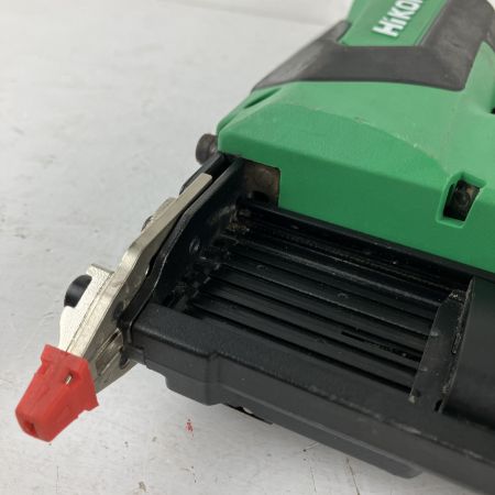 ЗЗ HiKOKI ハイコーキ 40mm 36v コードレス仕上釘打機 バッテリーx1 充電器 ケース付 NT3640DA グリーン×ブラック