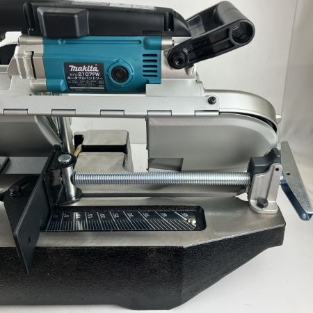 ЗЗ MAKITA マキタ 100v ポータブルバンドソー スタンド 取説付 2107FW ブルー