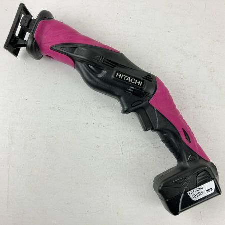 ЗЗ HITACHI 日立 10.8v 充電式セーバーソー 充電器 バッテリー×1 ケース付 CR10DL ピンク×ブラック