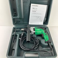 ЗЗ HiKOKI ハイコーキ 100v 16mm 振動ドリル ハンドル ケース付 DV16V グリーン×ブラック Bランク