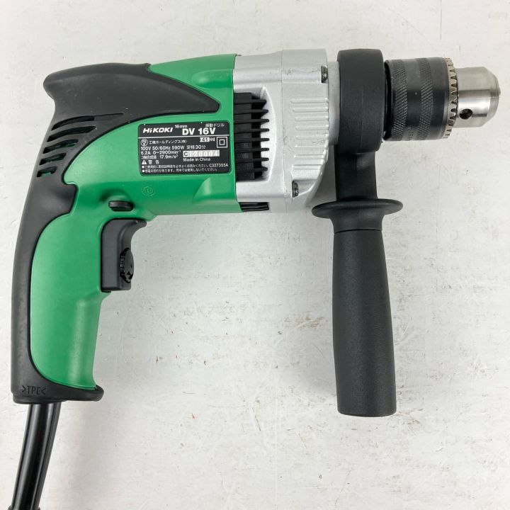 ЗЗ HiKOKI ハイコーキ 100v 16mm 振動ドリル ハンドル ケース付 DV16V