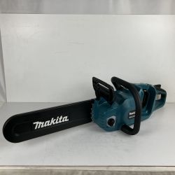ЗЗ MAKITA マキタ 18v+18v 350mm 充電式チェーンソー ※バッテリー、充電器無し MUC353D ブルー Bランク