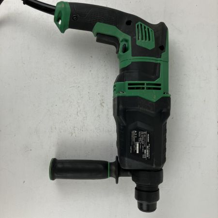 ЗЗ HiKOKI ハイコーキ 100v ハンマドリル ハンドル ケース付 DH28PBY2 グリーン×ブラック