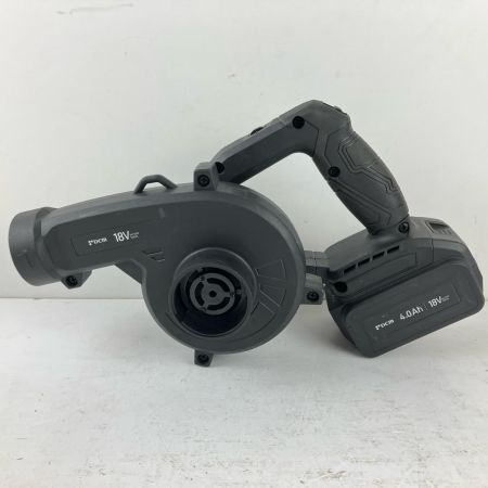 ЗЗ DCM ディーシーエム 18v 充電式ブロワ 充電器 バッテリー×1 ノズル付 ブラック