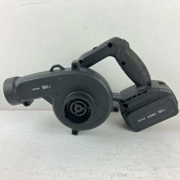 ЗЗ DCM ディーシーエム 18v 充電式ブロワ 充電器 バッテリー×1 ノズル