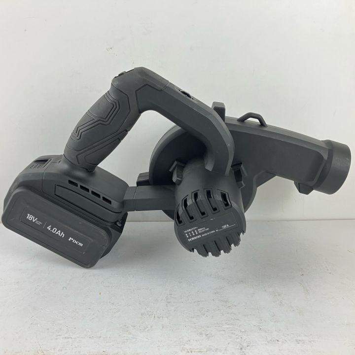 ЗЗ DCM ディーシーエム 18v 充電式ブロワ 充電器 バッテリー×1 ノズル