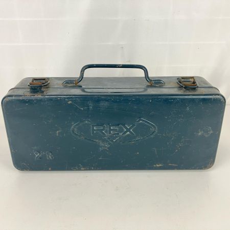 ЗЗ REX レッキス リード型パイプネジ切り機 手動ネジ切り機 チェーザ ケース付 2R レッド