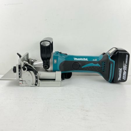 ЗЗ MAKITA マキタ 100mm 18v 充電式ジョイントカッタ 充電器 バッテリー×1 ケース付 PJ180DRG ブルー