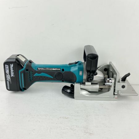 ЗЗ MAKITA マキタ 100mm 18v 充電式ジョイントカッタ 充電器 バッテリー×1 ケース付 PJ180DRG ブルー