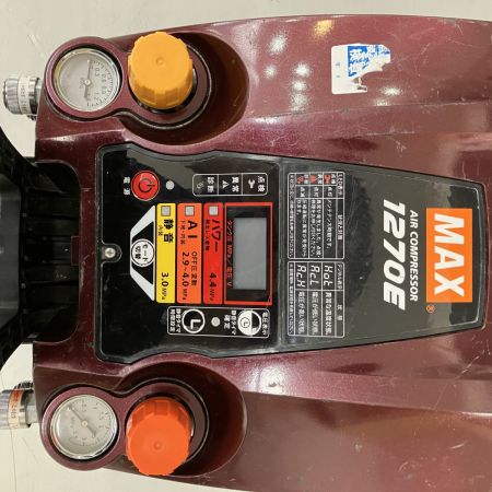 ЗЗ MAX マックス 100v 11L 常圧2口 高圧2口 コンプレッサー AK-HL1270E ブラウン